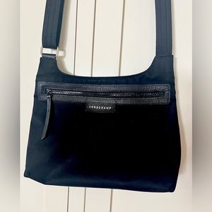 LONGCHAMP black Le Pliage Neo Nylon Crossbody Bag
